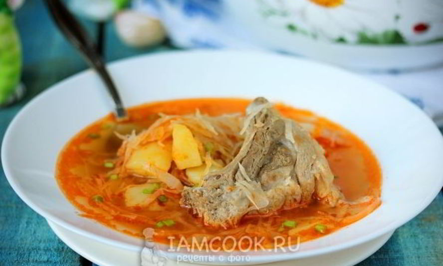 Рецепт щей со свининой