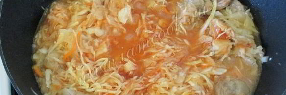 щи суточные из квашеной капусты