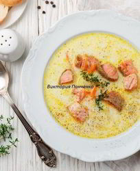 Сливочный суп из лосося — Лохикейтто