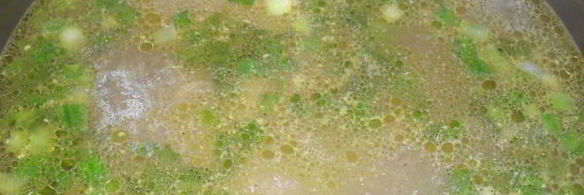 сливочный суп с бананом и курицей