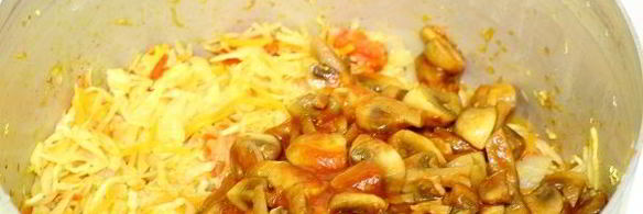 грибная солянка с капустой на зиму