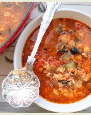 Рыбная солянка