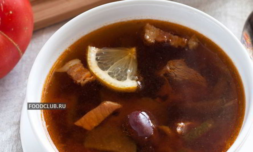 Рецепт солянки мясной