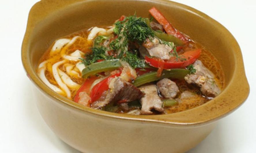 Рецепт солянки с говядиной и сладким перцем