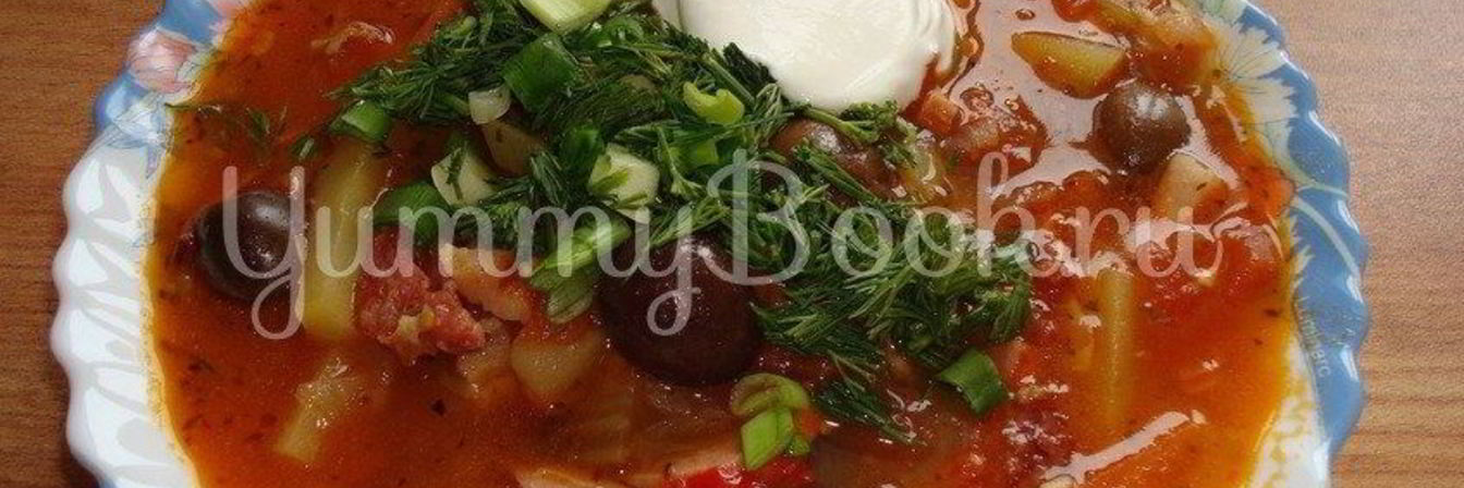 Солянка в мультиварке