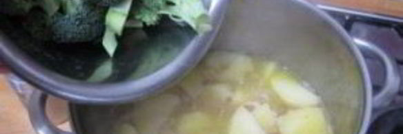 суп брокколи и стилтон