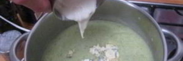 суп брокколи и стилтон