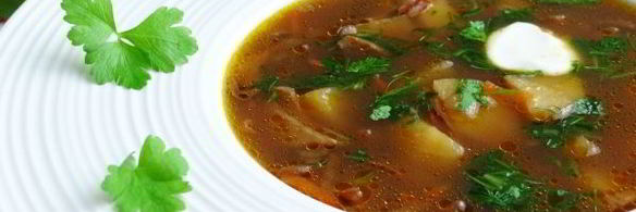 суп грибной из сушеных грибов в мультиварке