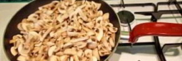 суп грибной с мясом