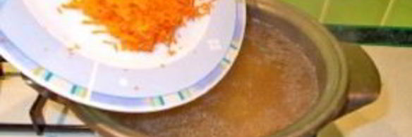 суп грибной с мясом