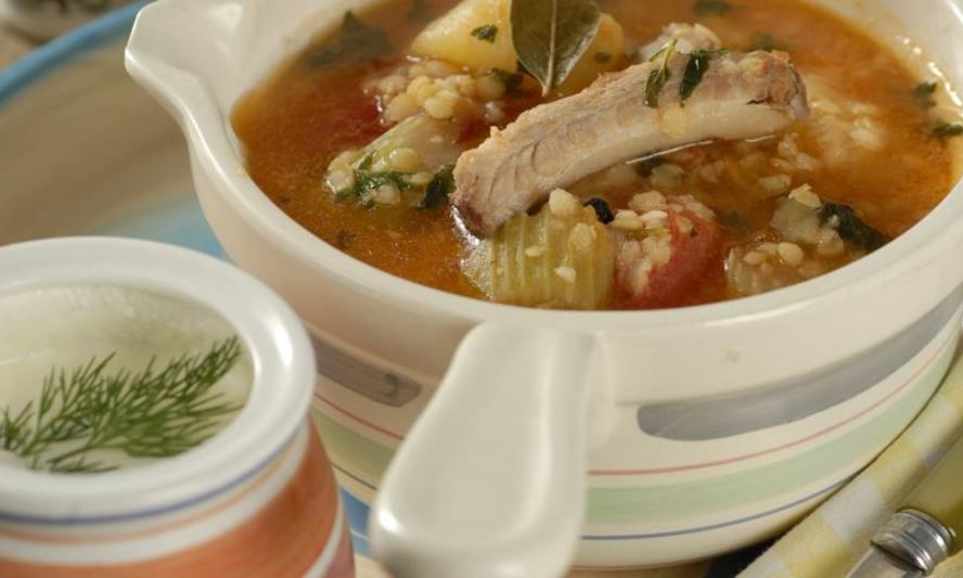 Рецепт супа из баранины с чечевицей