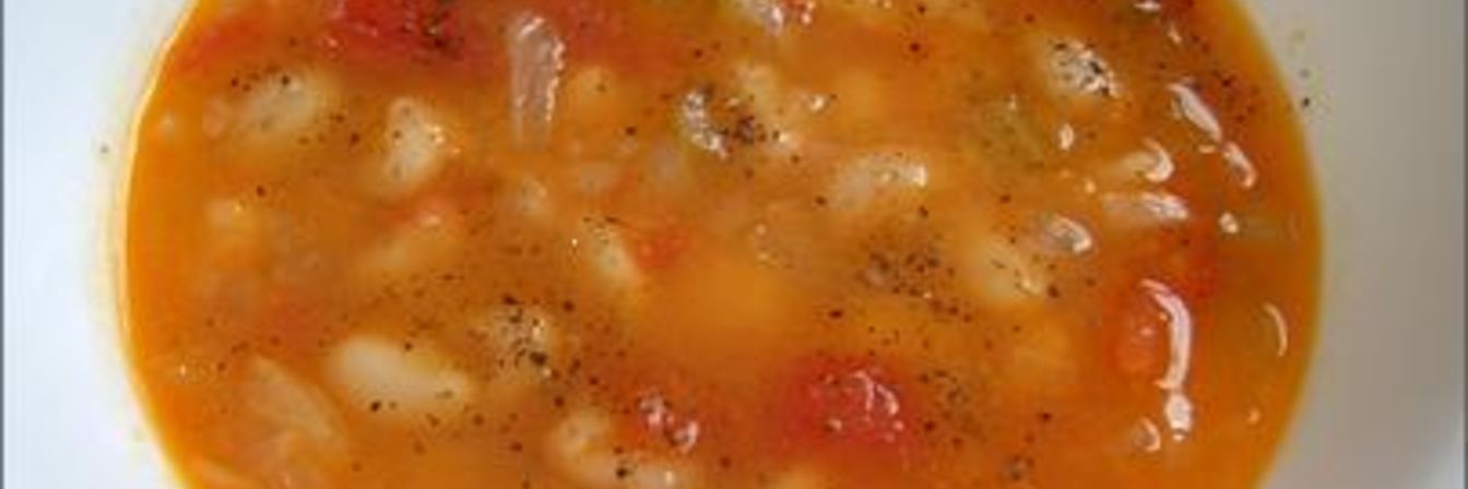 Суп из белой фасоли