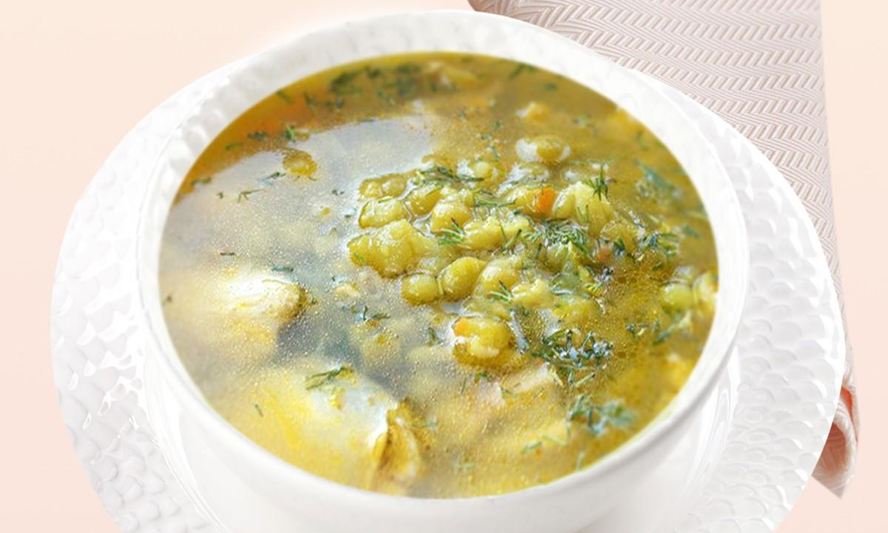 Рецепт супа из индейки с зеленым горошком