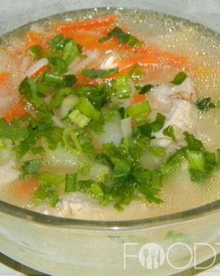 Суп из корня сельдерея