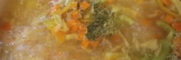 суп из корня сельдерея