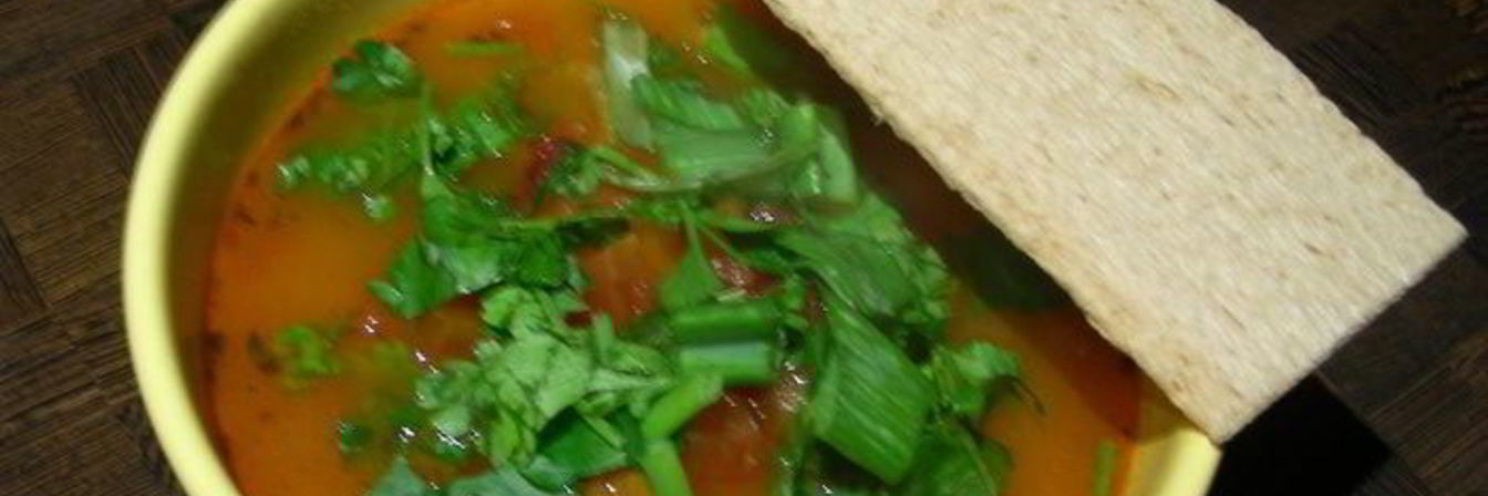 Суп из красной фасоли