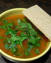 Суп из красной фасоли