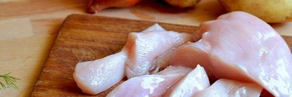 суп из куриной грудки