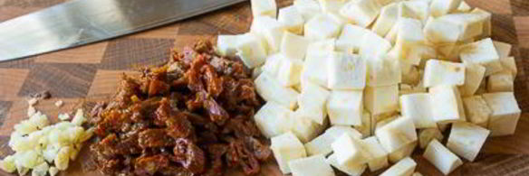 суп из курицы с вялеными томатами