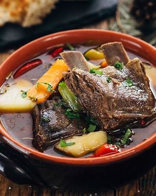 Суп из медвежатины