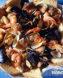 Суп из морепродуктов