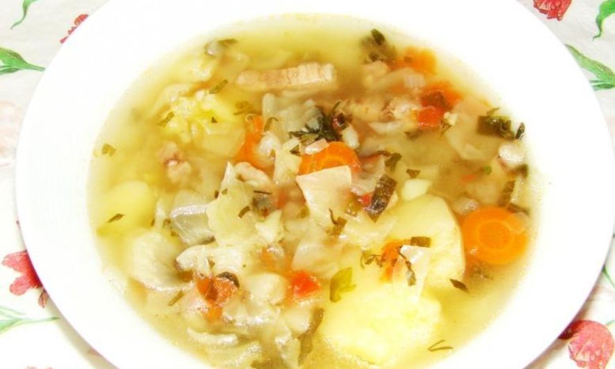 Рецепт супа из свежей капусты с мясом