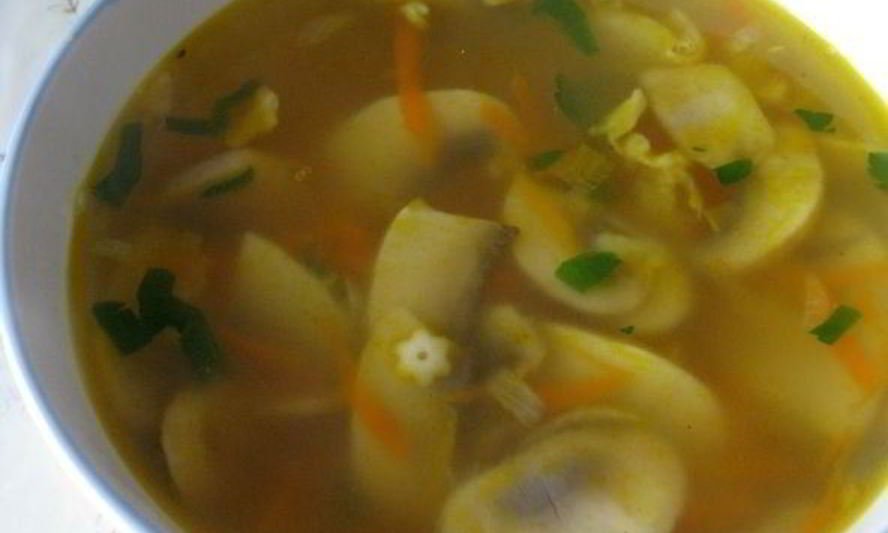 Рецепт супа из свежих грибов