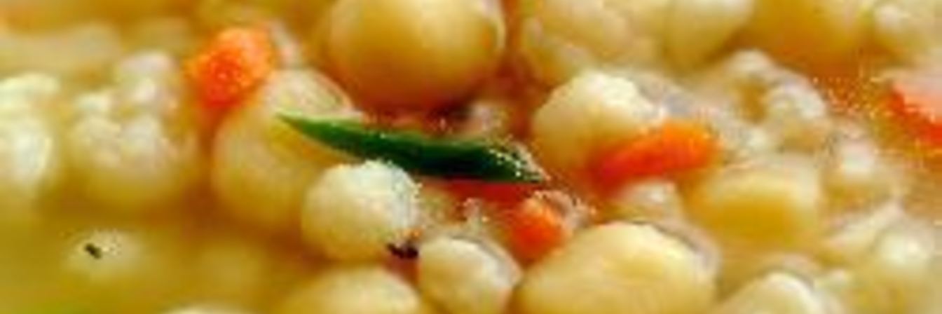 Суп из цветной капусты с клецками