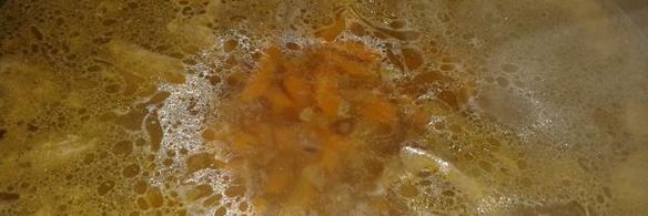 суп из утки с белыми грибами