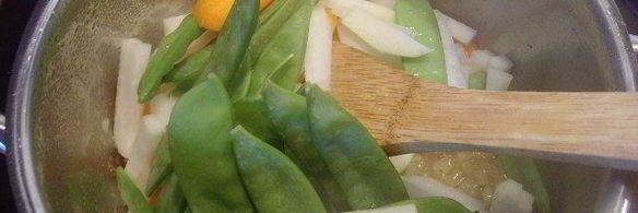 суп карри с куриным филе