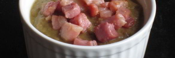 суп-крем из чечевицы под хрустящей корочкой