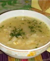 Суп на молоке