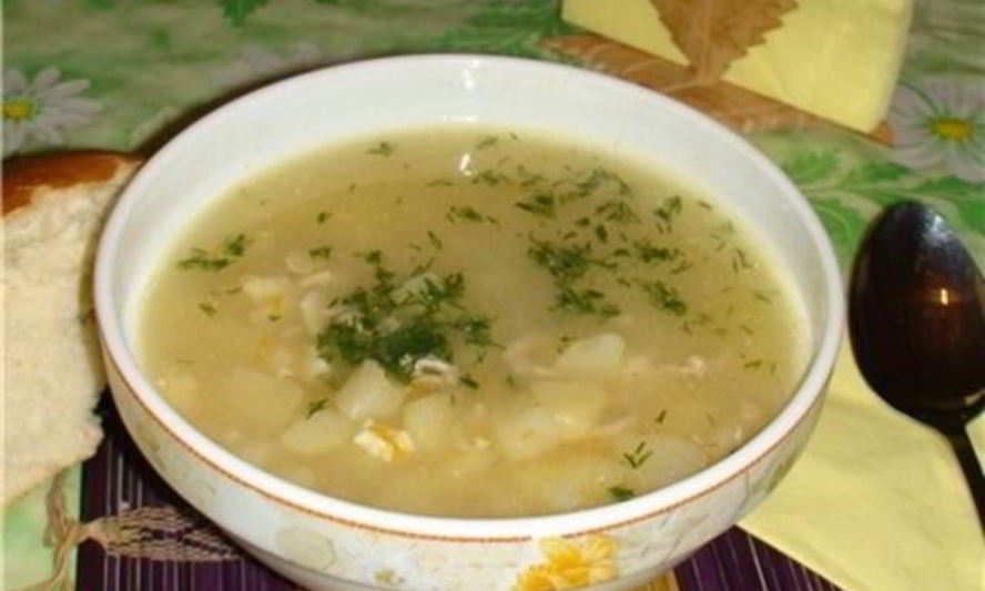 Рецепт супа на молоке