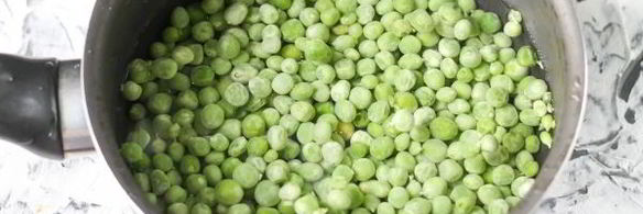 гороховый суп-пюре со сливками и мятой