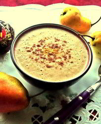 Грушевый суп-пюре со сливками