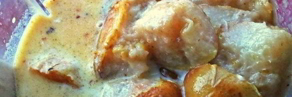 грушевый суп-пюре со сливками