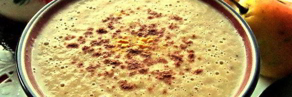 грушевый суп-пюре со сливками