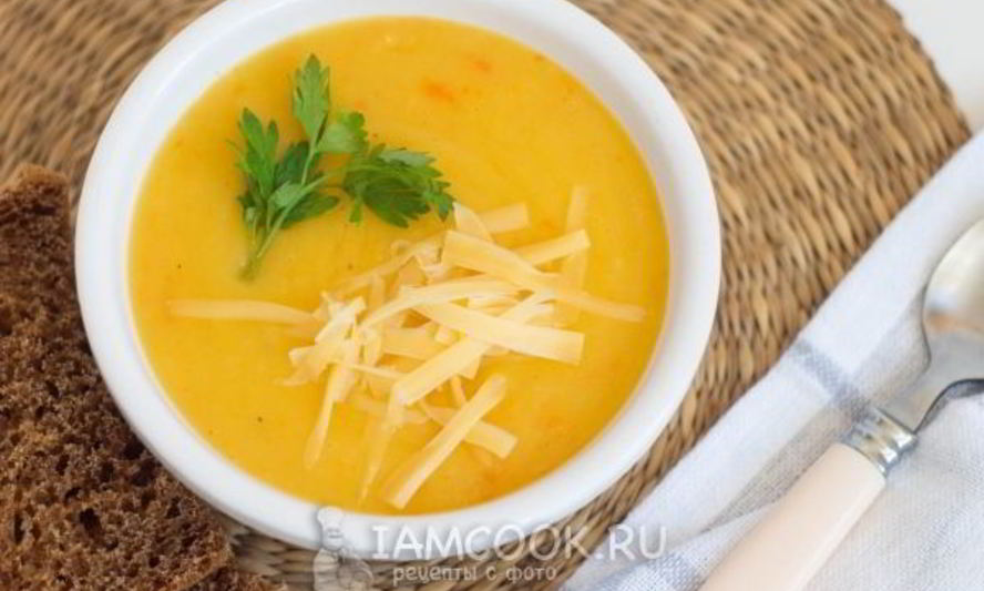 Рецепт картофельного супа-пюре с тыквой