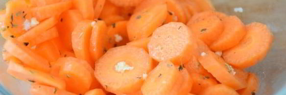 морковный суп-пюре с фасолью