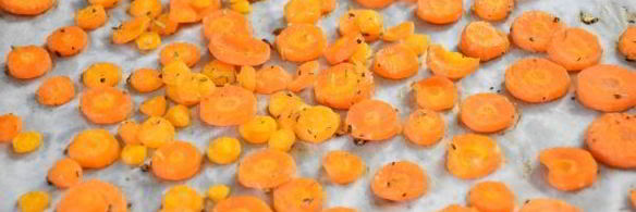 морковный суп-пюре с фасолью