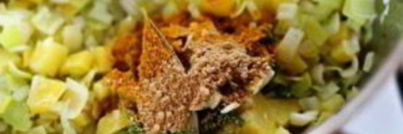 морковный суп-пюре с имбирем и карри