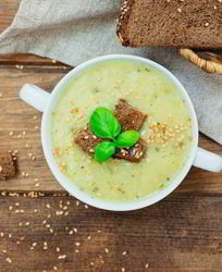 Нежный суп-пюре из кабачков