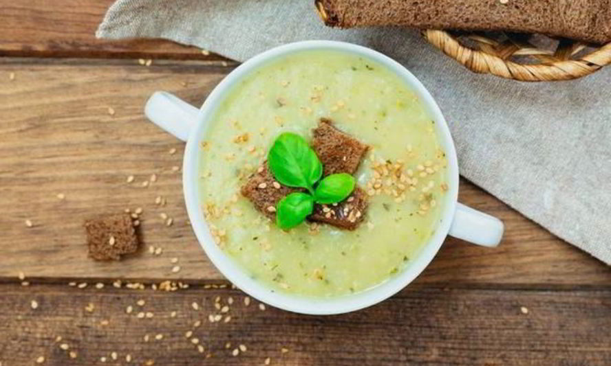 Рецепт нежного супа-пюре из кабачков