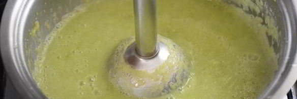 овощной суп-пюре с индейкой для детей