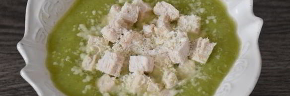 овощной суп-пюре с индейкой для детей