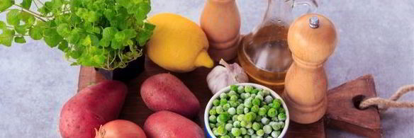 постный суп-пюре из зеленого горошка