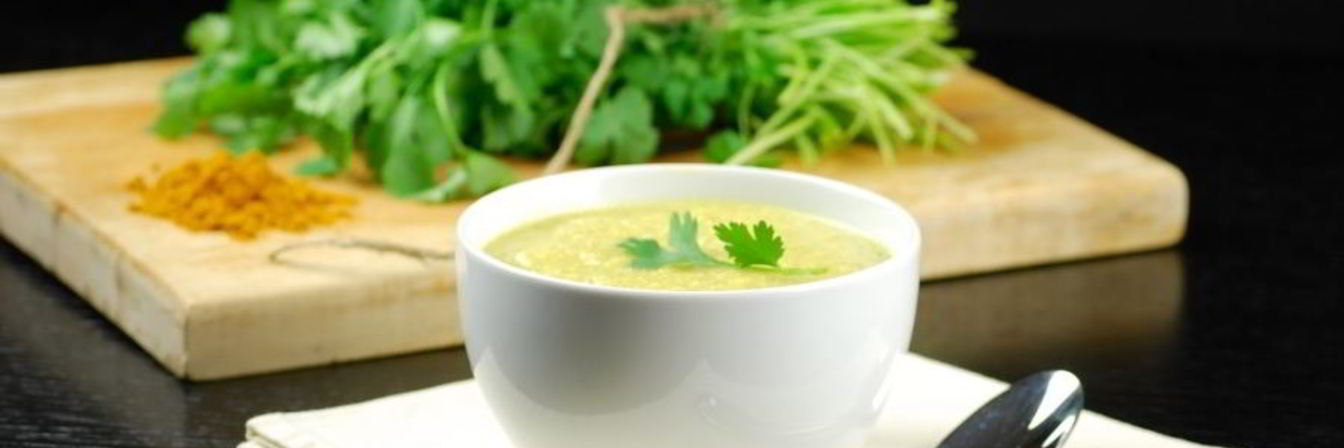 Простой суп-пюре из цветной капусты