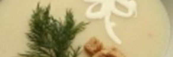 простой суп-пюре из цветной капусты