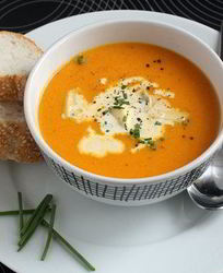 Простой тыквенный суп-пюре