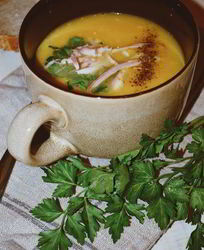 Согревающий осенний суп-пюре